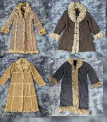 Y2K Penny Lane Coats: A Collection of Faux Fur Tri..
