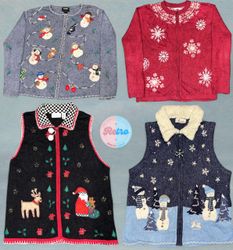 Retro Y2K Christmas Knits