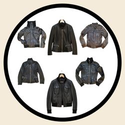 Leather Jackets Vintage (AIO-0149)