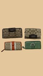 Carteiras vintage Coach Y2k (M-b7)