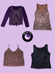 Y2K Sequin Tops mix (M-691)