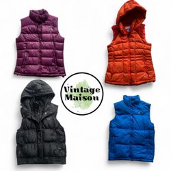 Puffer Vest North Face, Kappa, Nike, Puma & More