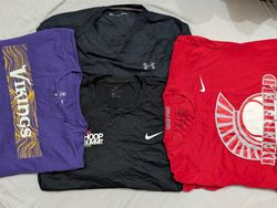 Long sleeve Athletic Crew neck Tshirts