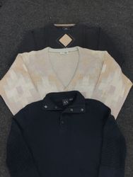 Premium branded knitwear