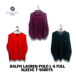 Ralph Lauren Polo L-S Langarm T-Shirts - EV1057