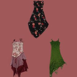 Y2k women dress