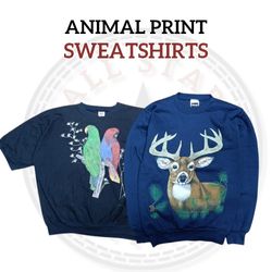 Animal Print Sweatshirts