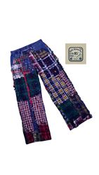 Upcycled Boro Patchwork Denim Pants