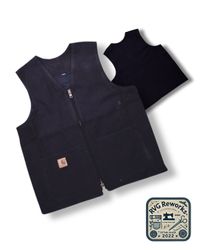 Upcycled Black Carhartt Vest