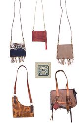 Upcycled Leather Satchel Bags