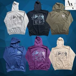 Stussy rework style international stussy hoodie