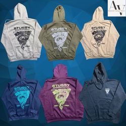 Stussy rework style Dragon hoodies