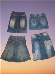 Promod denim midi skirts (MDS-02)