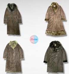 Vintage/Y2K Boho Revival - The Afghan Coat (E)