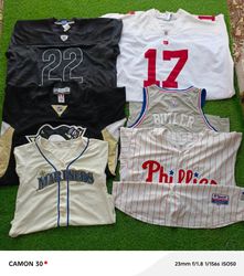 NFL, NHL, NBA, MLB, Jersey
