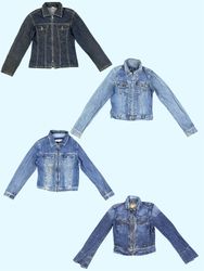 Coleção de Jaquetas de Denim Y2K (TS-1119)