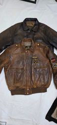 Men's vintage flight leather jackets