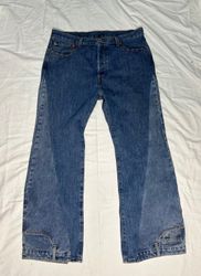 Upcycled L.L.W wide leg jeans WR_0001