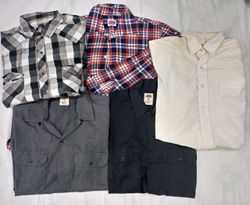 CRZ0111 Dickies ヴィンテージ ボタンアップ ワークシャツ