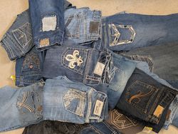 Women Y2K Embelished Jeans