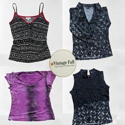 Y2K Printed | Floral Tops