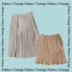 (FV-140) Stripe Office Skirt