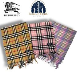 Burberry scarves