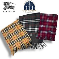 Burberry scarves