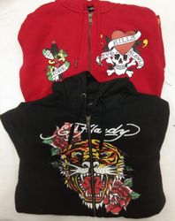 CR4686 Vintage Ed Hardy Graphic Hoodies Bundle