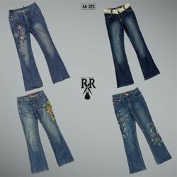 Y2K IT Girl Unique Denim Jeans (AA-325)