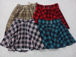 IQ0904 Y2K Wool Charm Edit Skirts