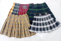 IQ0910 Y2K Retro Prep Mini Skirts