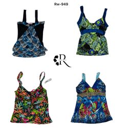 Y2K Forest Vibe Cami Tops(RW-949)