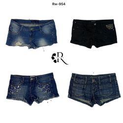 Y2K IT Girl Unique Micro Mini Shorts(Rw-954)