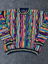 Coogi-Style Pullover