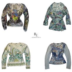 Y2K Soft Girl Full Sleeve Tops (RE-2216)