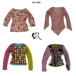 Y2K Barbie Vibe Full Sleeve Tops (Rw-966)