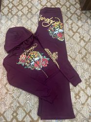 Ensembles de sport pour femmes Ed Hardy Couleurs B..