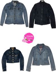 Conjunto de chaquetas italianas Denim Elegance de ..