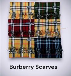 AMV 127 Retro Burberry Scarves
