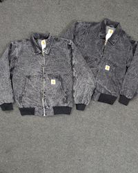 Vintage Carhartt Reworked Style Acid Washed Faded ..