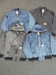 Vintage Carhartt Reworked Style Acid Washed Denim ..