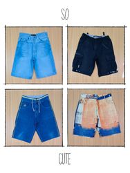 JA 0487 Vintage Unbranded Baggy Shorts
