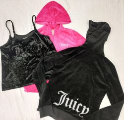 CRZ0135 Vintage Classic Juicy Couture Velour & Cas..