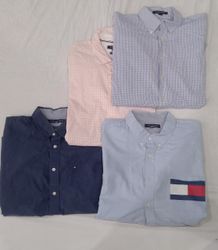 CRZ0138 Vintage Retro Tommy Hilfiger Casual Shirt