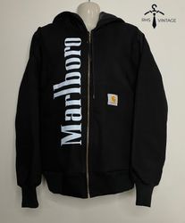 Veste Marlboro style rework Carhartt