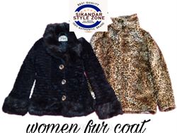 cappotto di pelliccia da donna
