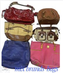 Mix brand bags including Dooney & Bourke, Torry Bu..