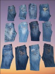 Calças jeans femininas (LJ-08)