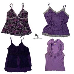 Y2k cutesy cami Tops (RE-2230)